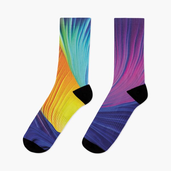 Item preview, Abstract Funky Colour Pizzazz Rainbow Lava Tubes Design designed and sold by FuddalanDesigns.