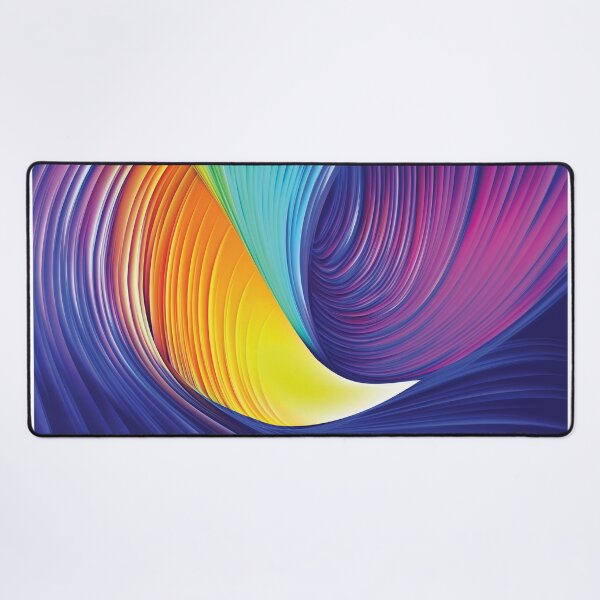 Item preview, Abstract Funky Colour Pizzazz Rainbow Lava Tubes Design designed and sold by FuddalanDesigns.