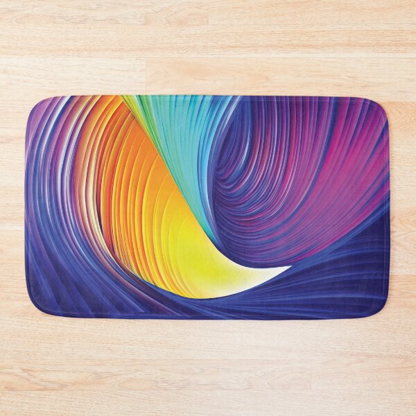 Item preview, Abstract Funky Colour Pizzazz Rainbow Lava Tubes Design designed and sold by FuddalanDesigns.