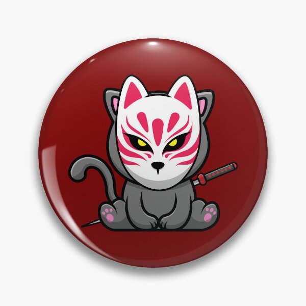 Item preview, Lindo gato kitsune designed and sold by RIXXI HEY CO..