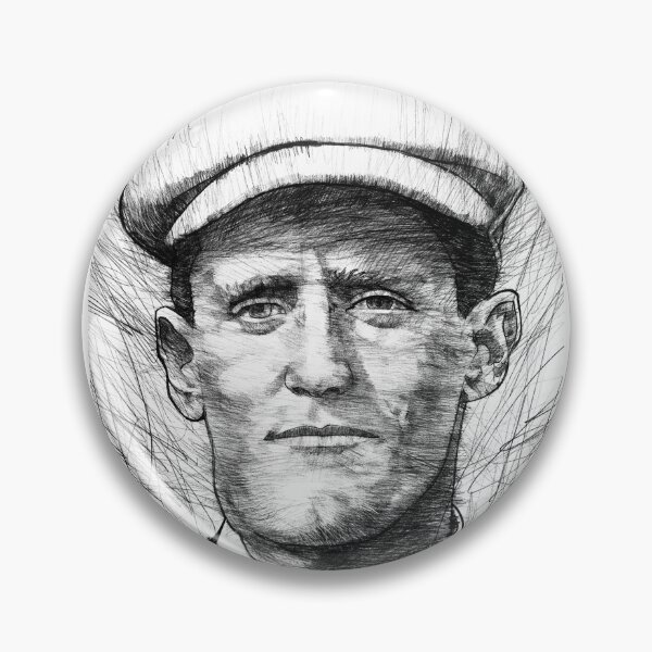 Item preview, JAMES JOYCE black and white pencil portrait designed and sold by lautir.