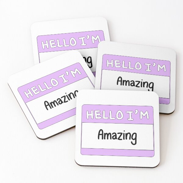 Item preview, Hello I'm Amazing designed and sold by thecoookiegal.