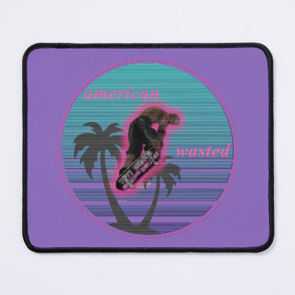 Item preview, a m e r i c a n w a s t e d (b l u e) designed and sold by Gonzo's Rad Design Shop.
