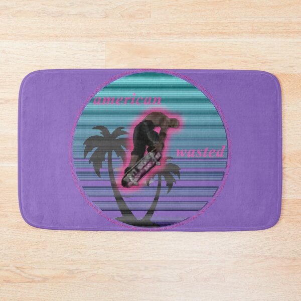 Item preview, a m e r i c a n   w a s t e d  (b l u e) designed and sold by Gonzo's Rad Design Shop.