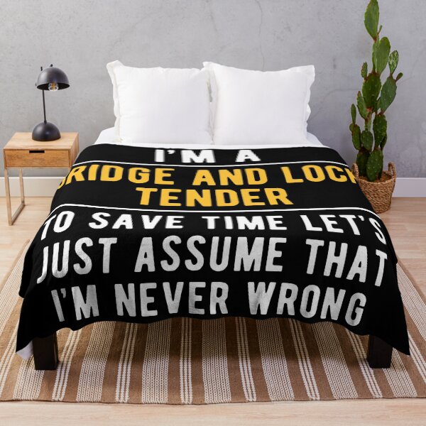 Item preview, Bridge and Lock Tender Witty designed and sold by NestaReign.