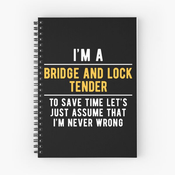 Item preview, Bridge and Lock Tender Witty designed and sold by NestaReign.