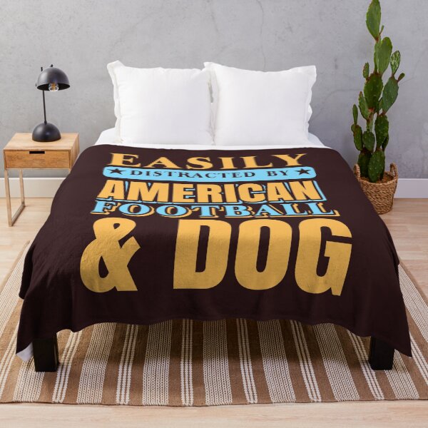 Item preview, American football and dog designed and sold by millaundeddi.