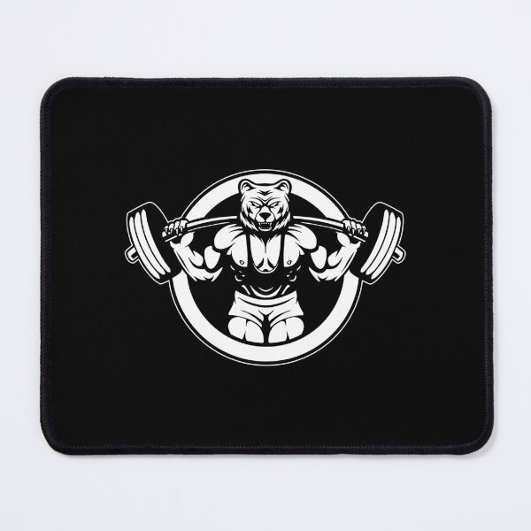 Item preview, bear, weightlifter designed and sold by DerSenat.