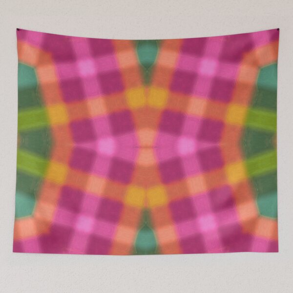 Item preview, UNFORGETTABLE WEST INDIAN CHRISTMAS SOUVENIRS - UNIQUE ABSTRACT GEOMETRIC CARIBBEAN 3D PATTERN PAINTING - GREAT INNOVATIVE DESIGN OF TRADITIONAL GUADELOUPE MADRAS - I LOVE GUADELOUPE GWADA KARUKERA. designed and sold by Ralek.