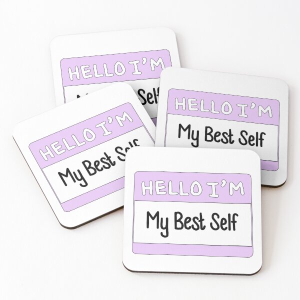 Item preview, Hello I'm My Best Self designed and sold by thecoookiegal.