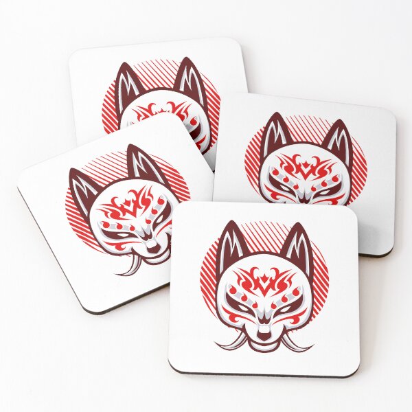Item preview, Kitsune samurai head designed and sold by RIXXI HEY CO..