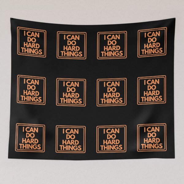 Item preview, I Can Do Hard Things designed and sold by JourneyCreative.