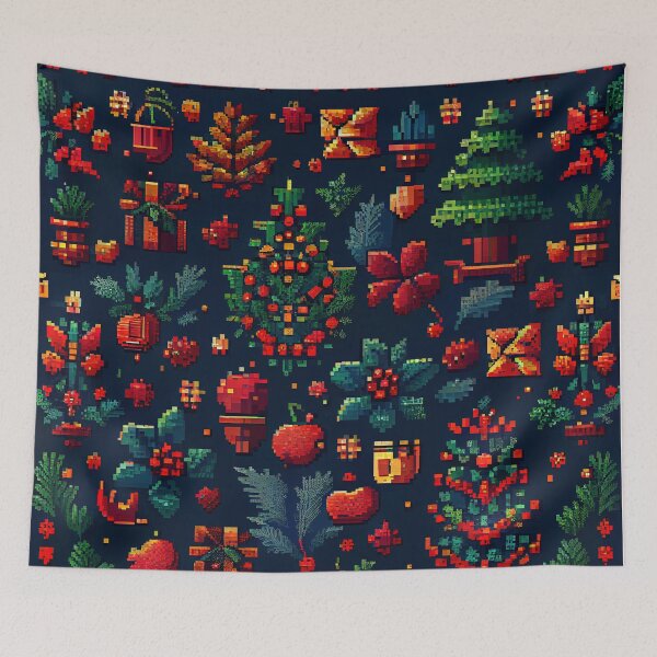 Item preview, Christmas doodles designed and sold by MrBeerholder.