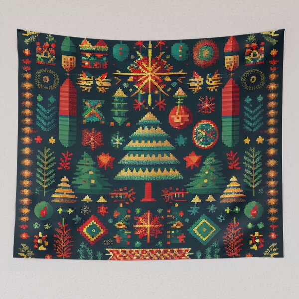 Item preview, Christmas doodles designed and sold by MrBeerholder.