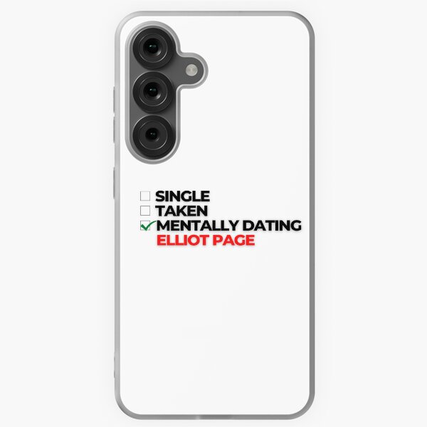 Item preview, Mentally Dating Elliot Page designed and sold by Itsheartshop.
