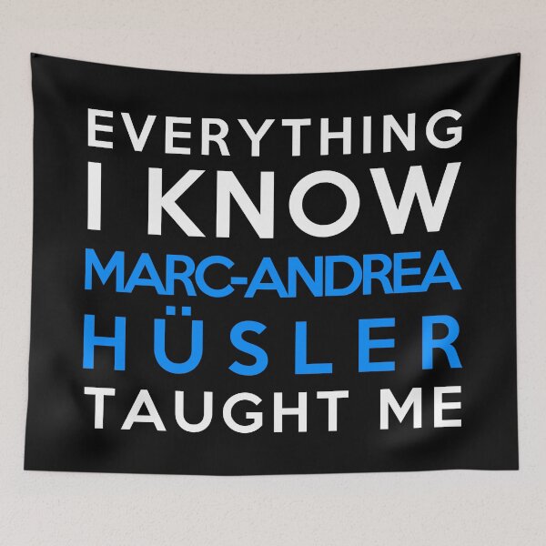 Item preview, Marc-Andrea Hüsler - Everything I know designed and sold by 2Girls1Shirt.