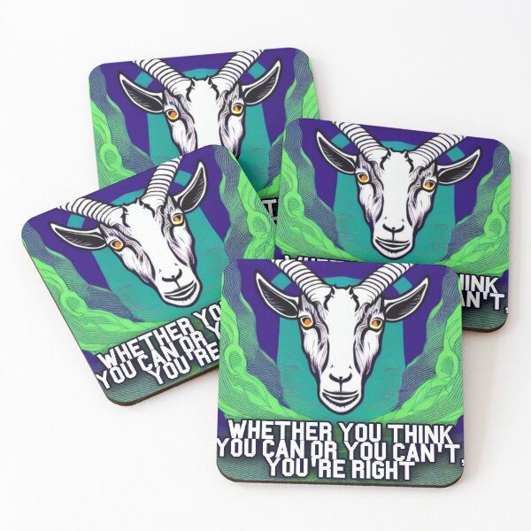 Item preview, Whether You Think You can or You can't, You're Right. Goat Simulator  designed and sold by Trendy-Now.