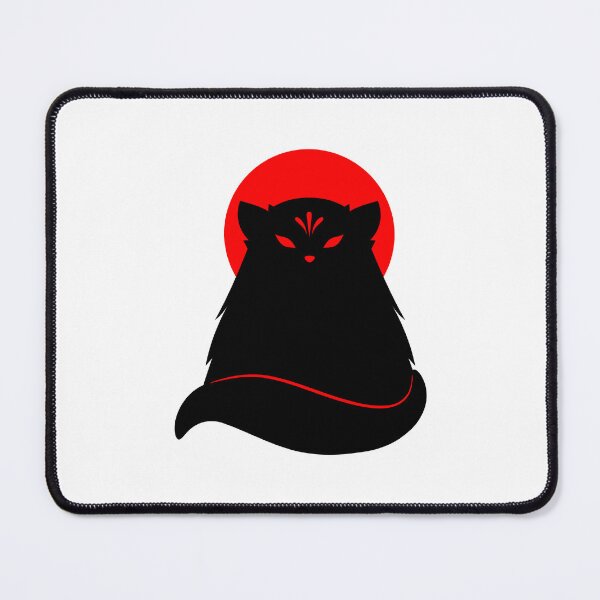 Item preview, Black Kitsune fox designed and sold by RIXXI HEY CO..