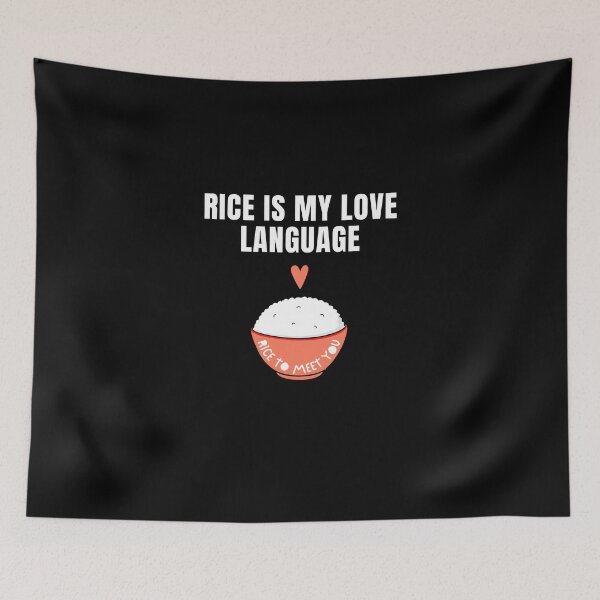Item preview,  Rice Is My Love Language designed and sold by Ahmed  Feki.
