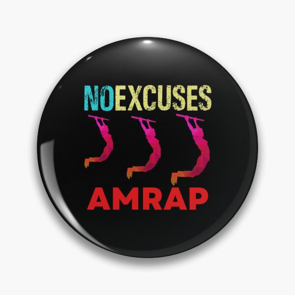 Item preview, No Excuses AMRAP Gym designed and sold by Desiznn.