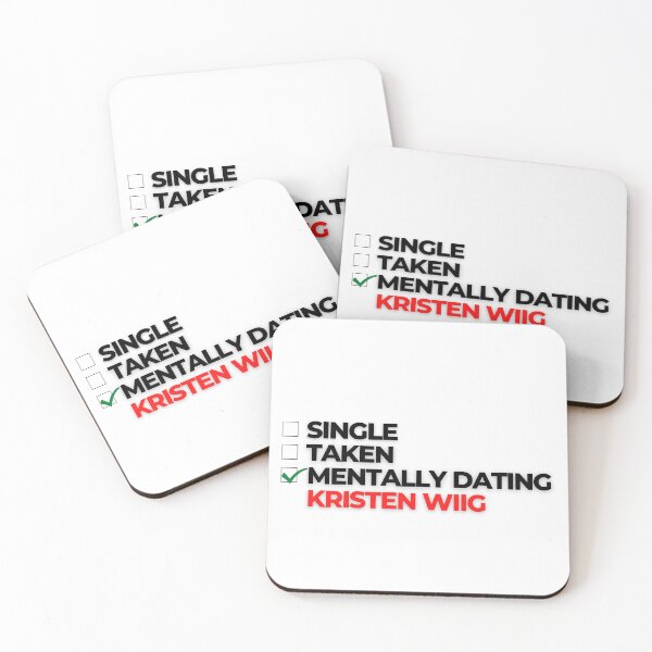 Item preview, Mentally Dating Kristen Wiig designed and sold by Itsheartshop.