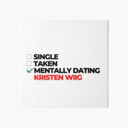 Artikel-Vorschau von Geistige Verabredung mit Kristen Wiig, designt und verkauft von Itsheartshop.