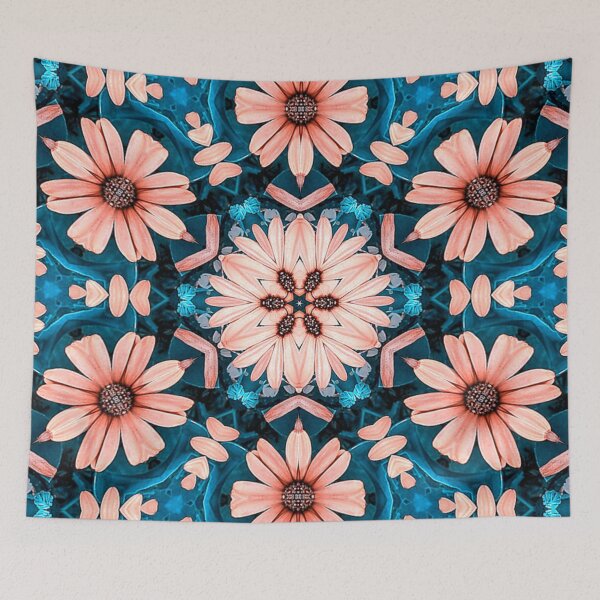 Item preview, Brown Floral Pattern designed and sold by Patternflower.