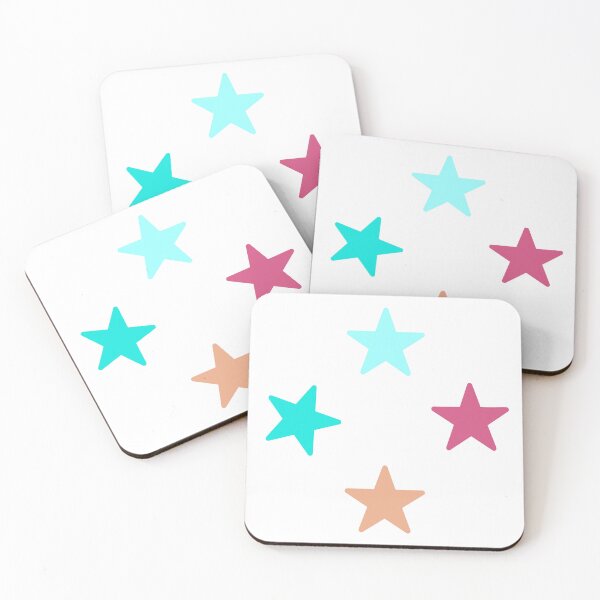 Item preview, Abstract Multi Color Star Pattern designed and sold by Pixel4Art.