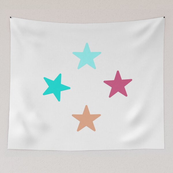 Item preview, Abstract Multi Color Star Pattern designed and sold by Pixel4Art.