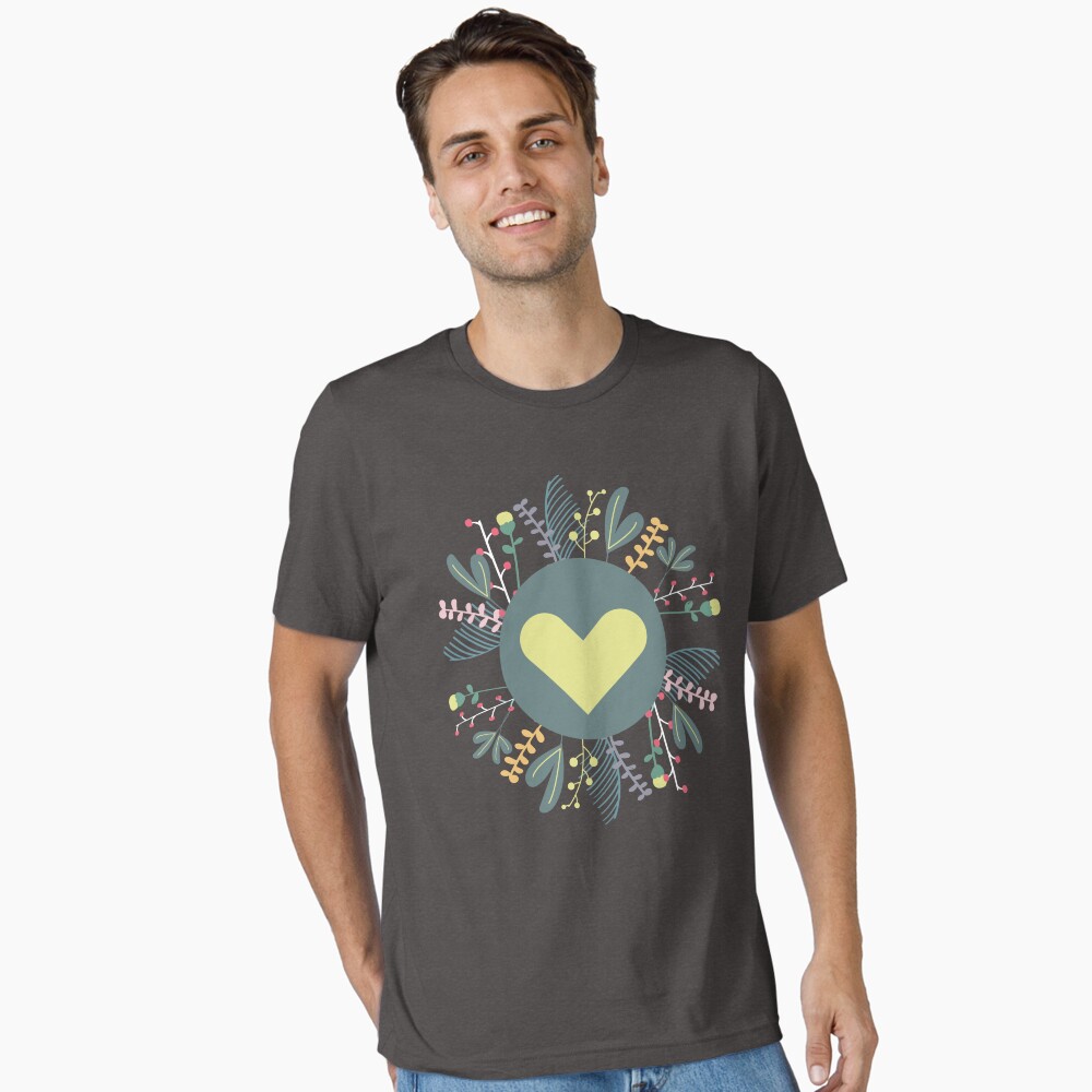 Vista previa del artículo con la obra «Camiseta esencial», diseñado y vendido por AnaidZahori.