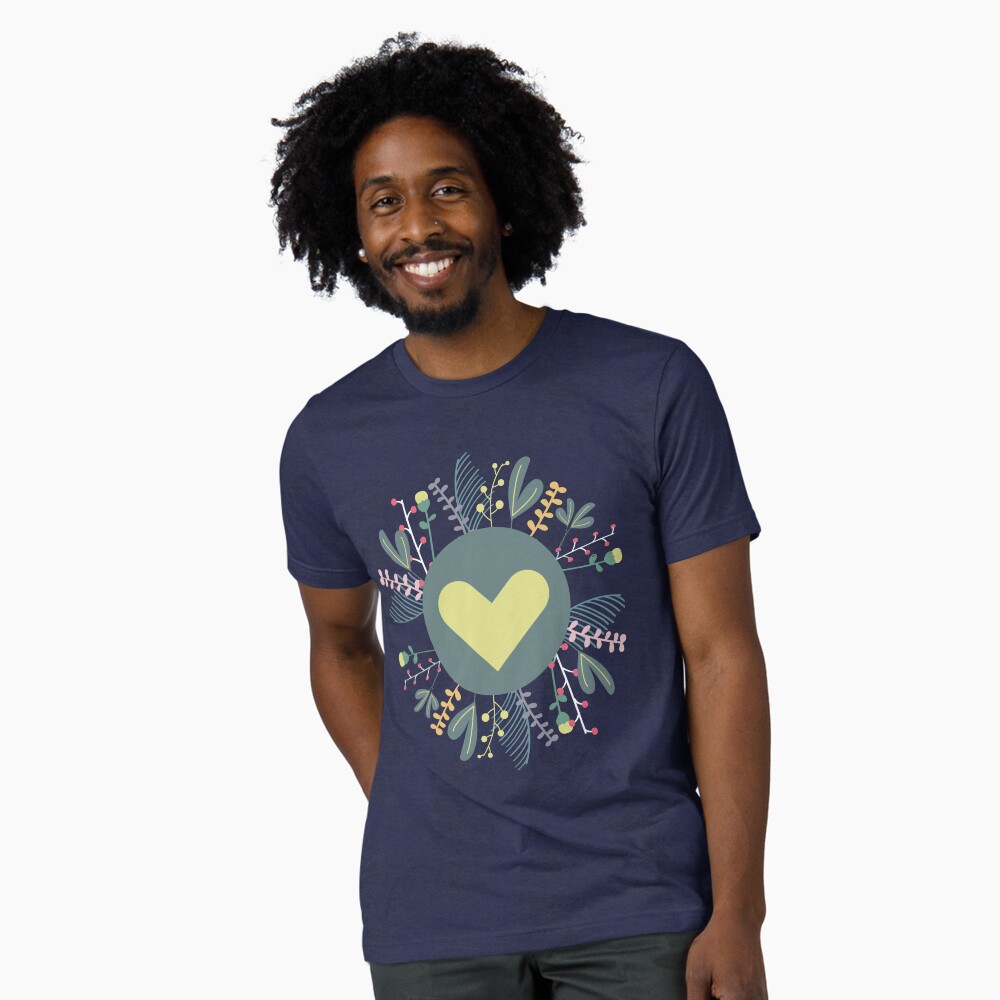 Vista previa del artículo con la obra «Camiseta de tejido mixto», diseñado y vendido por AnaidZahori.