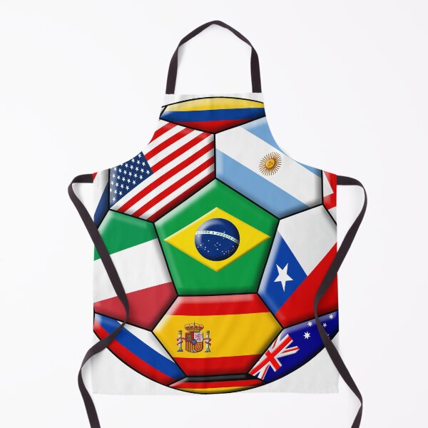 Item preview, Soccer with various flags designed and sold by siloto.
