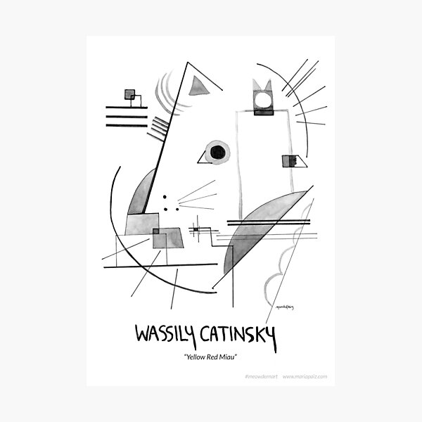#meowdernart - Wassily Catinsky Photographic Print
