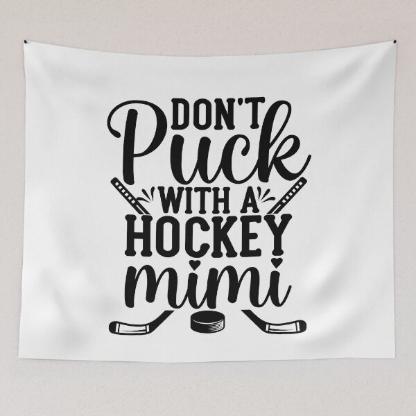 Artikelvorschau, Lustiges „Don't Puck With A Hockey Mimi“ für Eishockey-Oma entworfen und verkauft von rifatart.