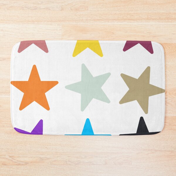 Item preview, Abstract Multi Color Star Pattern designed and sold by Pixel4Art.