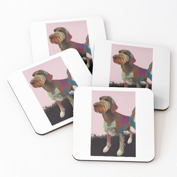Item preview, German wirehaired pointer  designed and sold by GroovyDino.