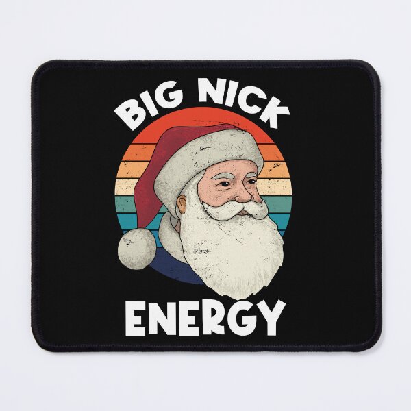 Item preview, Big Nick Energy Santa Essential T-Shirt designed and sold by Soccomed.