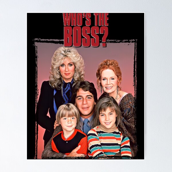 Who's the Boss Mouse Pad, 80's Tv Show, Tony Danza, Alyssa Milano