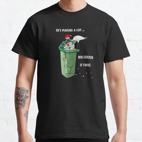 (Cardart) Bin chicken Christmas Classic T-Shirt