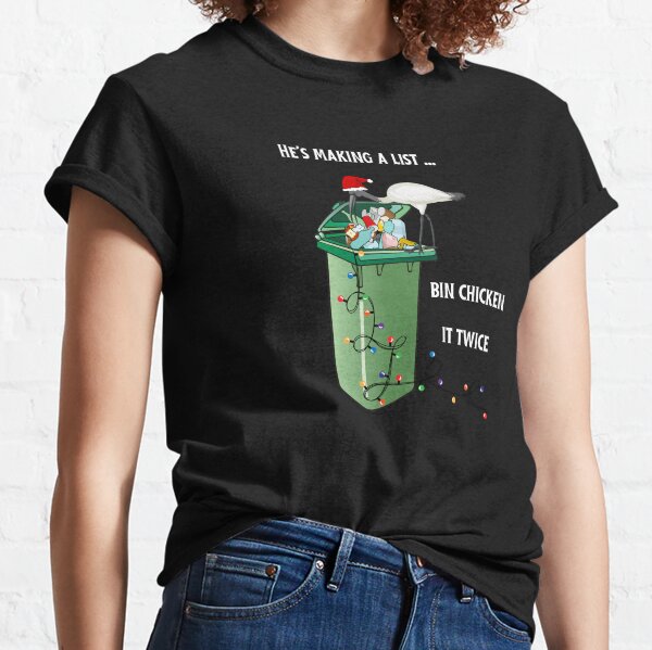 (Cardart) Bin chicken Christmas Classic T-Shirt