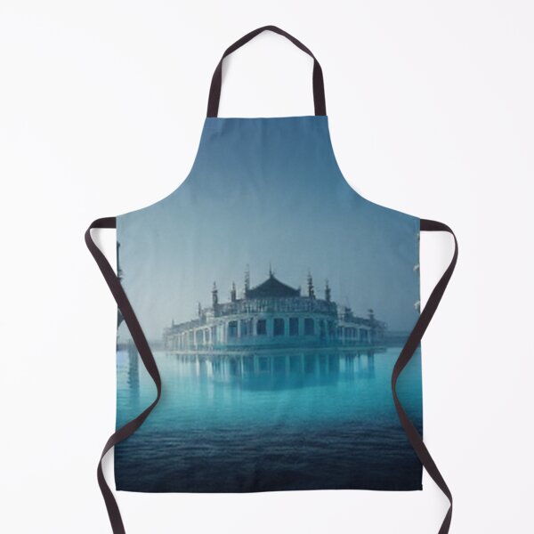 Item preview, A painting of the ancient Islamic Arab palace and architecture designed and sold by MaissaArt.