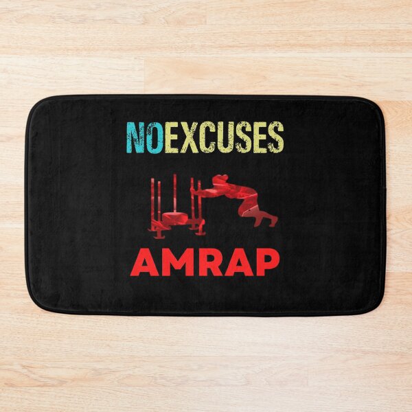 Item preview, No Excuses AMRAP Strength designed and sold by Desiznn.