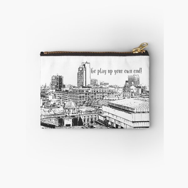 Item preview, Go play up your own end Birmingham saying and Birmingham cityscape  designed and sold by KCiPhoto.