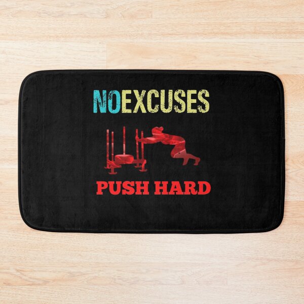 Item preview, No Excuses AMRAP Push Hard designed and sold by Desiznn.