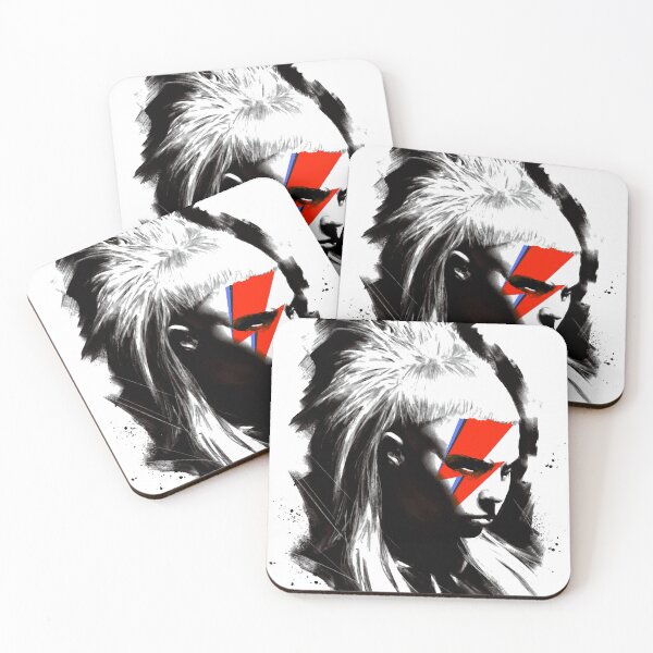 Item preview, Yolandi Visser from Die Atwoord with a bowie bolt designed and sold by Nerd Army.