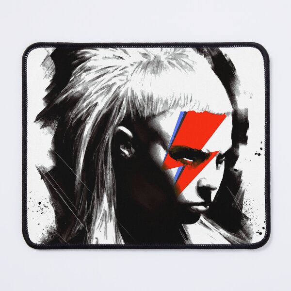 Item preview, Yolandi Visser from Die Atwoord with a bowie bolt designed and sold by Nerd Army.