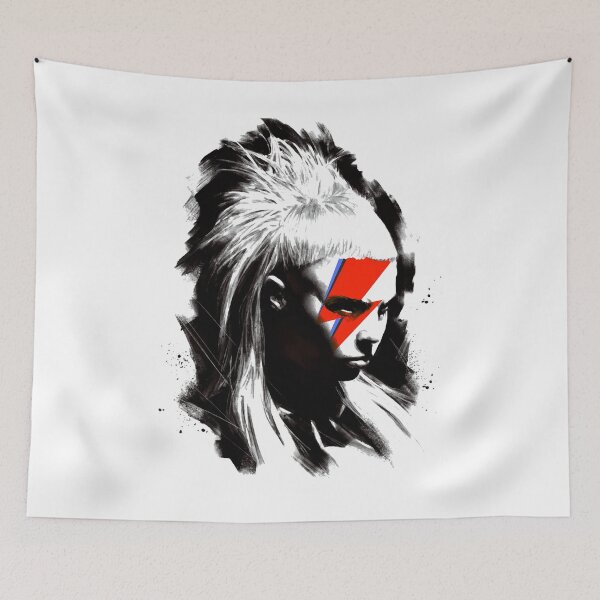 Item preview, Yolandi Visser from Die Atwoord with a bowie bolt designed and sold by Nerd Army.