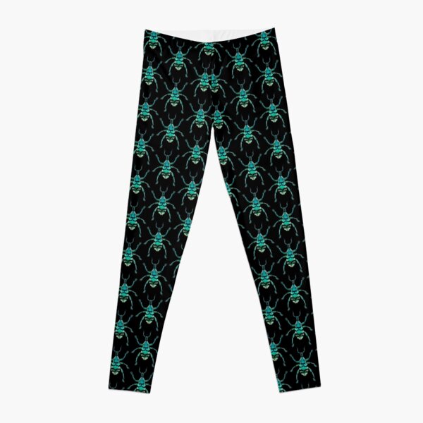 Blauer Rüsselkäfer Leggings