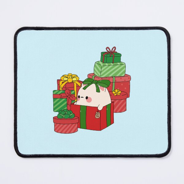 Item preview, Cute Kawaii Chubby Chonky Christmas Cat #58 designed and sold by Annisa Yuwanda.