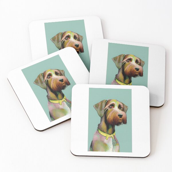 Item preview, German wirehaired pointer  designed and sold by GroovyDino.